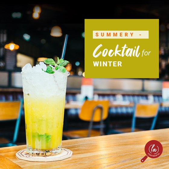 Social Media Content Calendar posts design: La Continental